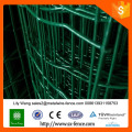 euro style green color pvc coated holland wire mesh fence